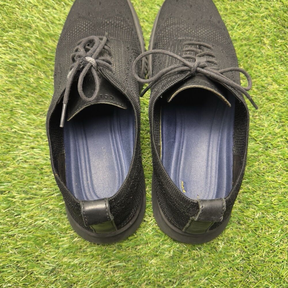 Cole Haan 2.Zerogrand Men's Size 11 Black Stitchlite Wingtip Oxford Shoes C28527 - Picture 12 of 13